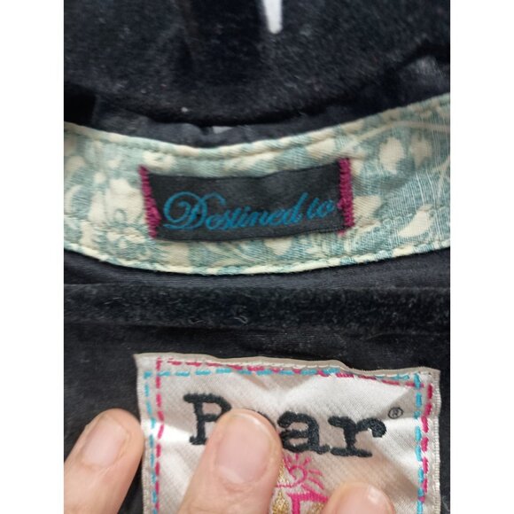 Roar Women's Dark Gray Shirt with Green Embellishments - Picture 6 of 9